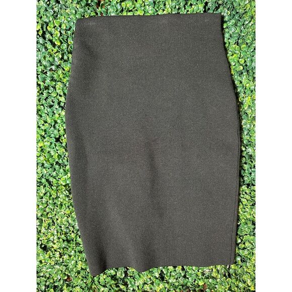 Express Body Contour Black Pencil Skirt Size Small - Picture 3 of 3